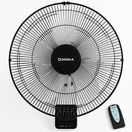 Ventilateur deska mural avec commande