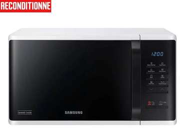 MICRO ONDE 23L SAMSUNG SANS GRILLE BLANC  RECOND