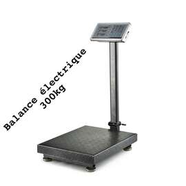 Balance électrique 300 kg plateforme antidérapante