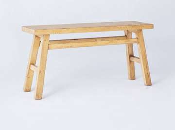 Banc en bois