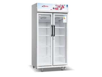 REFRIGERATEUR VITRINE 600L ASTECH 2 PORTES