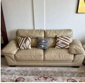 SALON en CUIR  6 places
