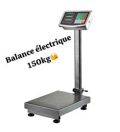 Balance électrique 150kg acier inoxydable affichage digital