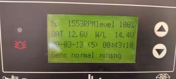 Générateur 70 kVA à vendre - 1136 heures d'utilisation