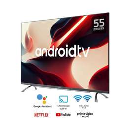Astech smart Google tv 55pouce neuf