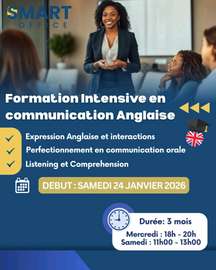 Formation Intensive en Anglais Parlé*