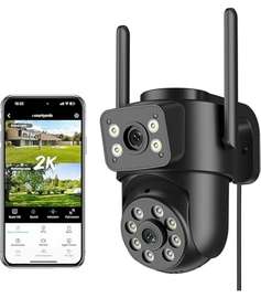 Caméra de Surveillance Wi-Fi PTZ 2K
