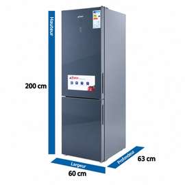 RÉFRIGÉRATEUR COMBINÉ ASTECH 356 LITRES NO FROST