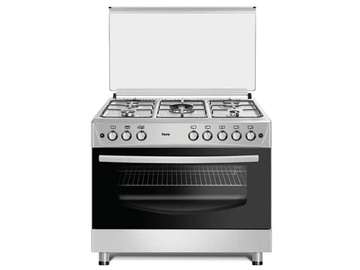 CUISINIERE 5 FEUX FERRE 90X60 F9P50G2 INOX