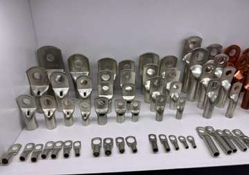 Cosses tubulaire aluminium tailles variées corrosion