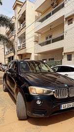 Location -BMW X3 SUV bleu Spacieux Immatriculation Récentes