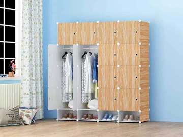 Armoire modulaire  4 battants