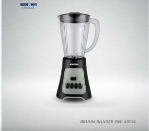 BRUHM BLENDER 2IN1 1.5L 400W BBP-15400PPB