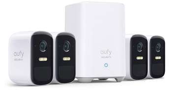 Kit 4 caméras 2K sans fil Eufy avec module contrôle