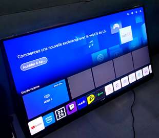 LG Smart TV 55 4K UHD webOS Wi-Fi intégrée