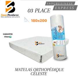 MATELAS ORTHOPÉDIQUE CÉLESTE 180x200 25cm