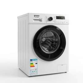 MACHINE A LAVER 6KG GREEN FRONT LOAD INVERTER BLANC