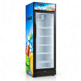 REFRIGERATEUR 380LITRES FINIX 1PORTE VITRINE SC380D