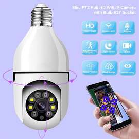 Ampoule avec caméra de sécurité WiFi - 360 degrés