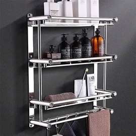 Étagère murale pour salle de bain à 4 niveaux