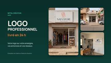 Logo professionnel livré en 24 h