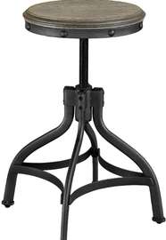 Tabouret en bois avec hauteur ajustable (50-64cm)