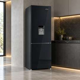 REFRIGERATEUR ASTECH COMBINE 3TIROIRS VERRE AVEC FONTAINE