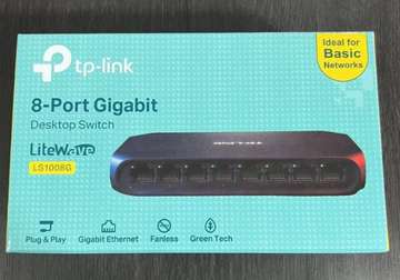 Switch de bureau Gigabit 8 ET 5 ports TP-Link LiteWave