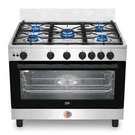 CUISINIERE BEKO 5FEUX 90X60 A GAZ INOX BGGR11125GX