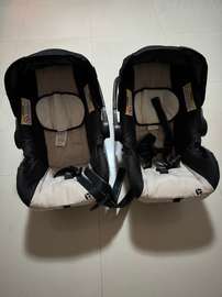 Poussette car seat pour jumeaux