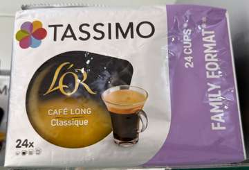 TASSIMO boîtes de 8/16 ou 24 CAPSULES