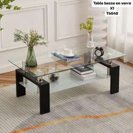 Table Basse en verre
