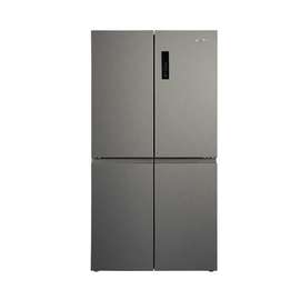REFRIGERATEUR ASTECH SIDE BY SIDE 4PORTES NOFROST GRIS