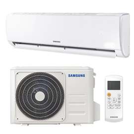 Samsung climatiseur split 9000 BTU blanc télécommande
