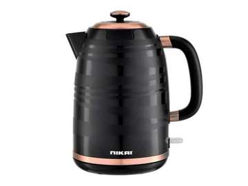BOUILLOIRE ELECTRIQUE 1.7L NIKAI PLASTIQUE 244 NOIR/BRONZE