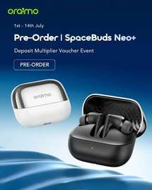 Oraimo SpaceBuds Neo+ écouteurs sans fil noir blanc