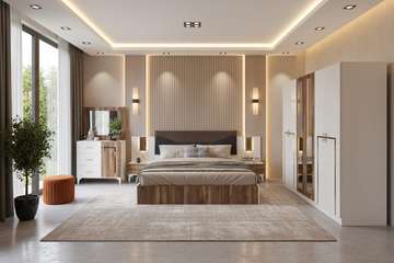 Chambre à Coucher Complète (5 Pièces)