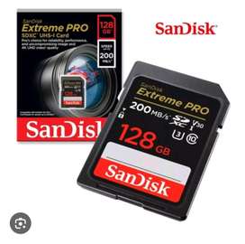Carte Mémoire Sd extrem pro 4k 128gb