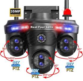 CAMERA DE SURVEILLANCE multi-objectifs  4 écrans