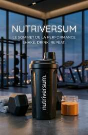 Bouteille de shaker 500ml, sport nutriversum