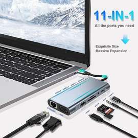 HUB USB-C multiport 11 en 1