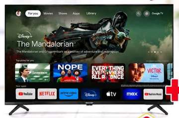 SMART TV SHARP 65 POUCES 4K GOOGLE TV