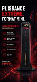 ASUS ROG STRIX NUC 16. RTX 5090 de 24 Gb dédié