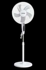 Ventilateur sur pied blanc réglable hauteur