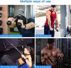Système Poulie Musculation, Biceps, Triceps, LAT pulldowns