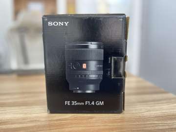 Objectif Sony FE 35mm F1.4 GM