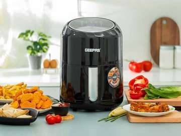 AIR FRYER GEEPAS NOIR 3.5 LITRES GAF37512