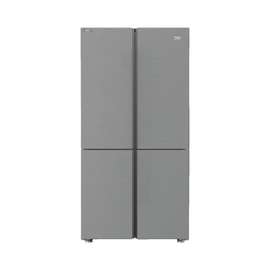 Refrigerateur beko side by side 4porte inox 600l