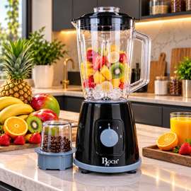 MIXEUR ROCH 1.75LITRES 2 EN 1 NOIR RBL205D