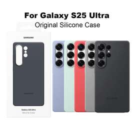 Coque en silicone pour Samsung Galaxy S25 Ultra Original